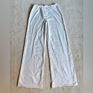Ralph Lauren Semi Sheer Cotton Drawstring Pants